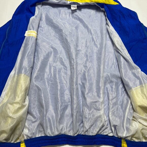 Vintage SWET GEAR By Frank 90s Windbreaker Jacket SIZE S Burgess Tennis USA - Picture 5 of 12